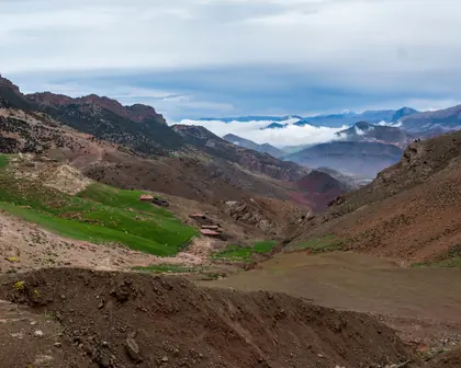 A valley of the Atlas Mountains